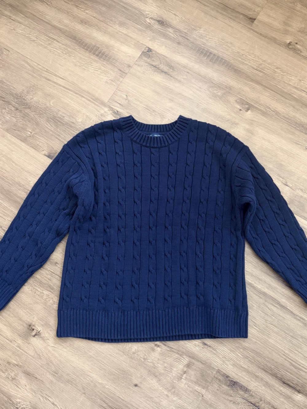 GAP Cotton Chunky Knit Sweater - Dark Navy
